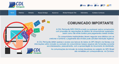 Desktop Screenshot of cdlpetropolis.com.br